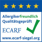 Der AirgoClean® One ist ECARF-zertifiziert für Allergiker